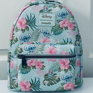 Loungefly Disney Lilo & Stitch Tropical Friends Mini Backpack